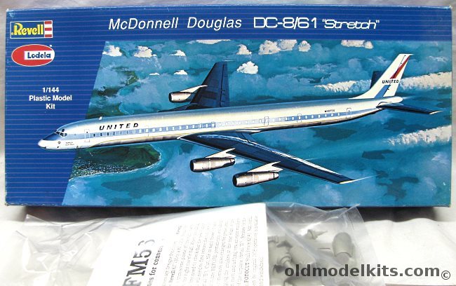 Revell 1/144 DC-8 Super 61  United Airlines with ATP CFM56 Engine Conversion, H270 plastic model kit